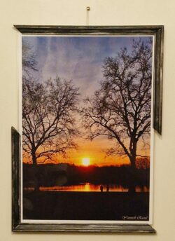 Illusion : "Sunset à la pièce d'eau"